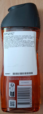 3x adidas TEAM FORCE  3 in 1 Shower Gel Duschgel 250ml