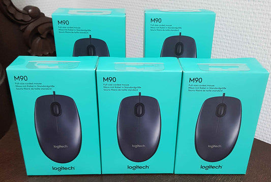 5x Logitech M90 Maus