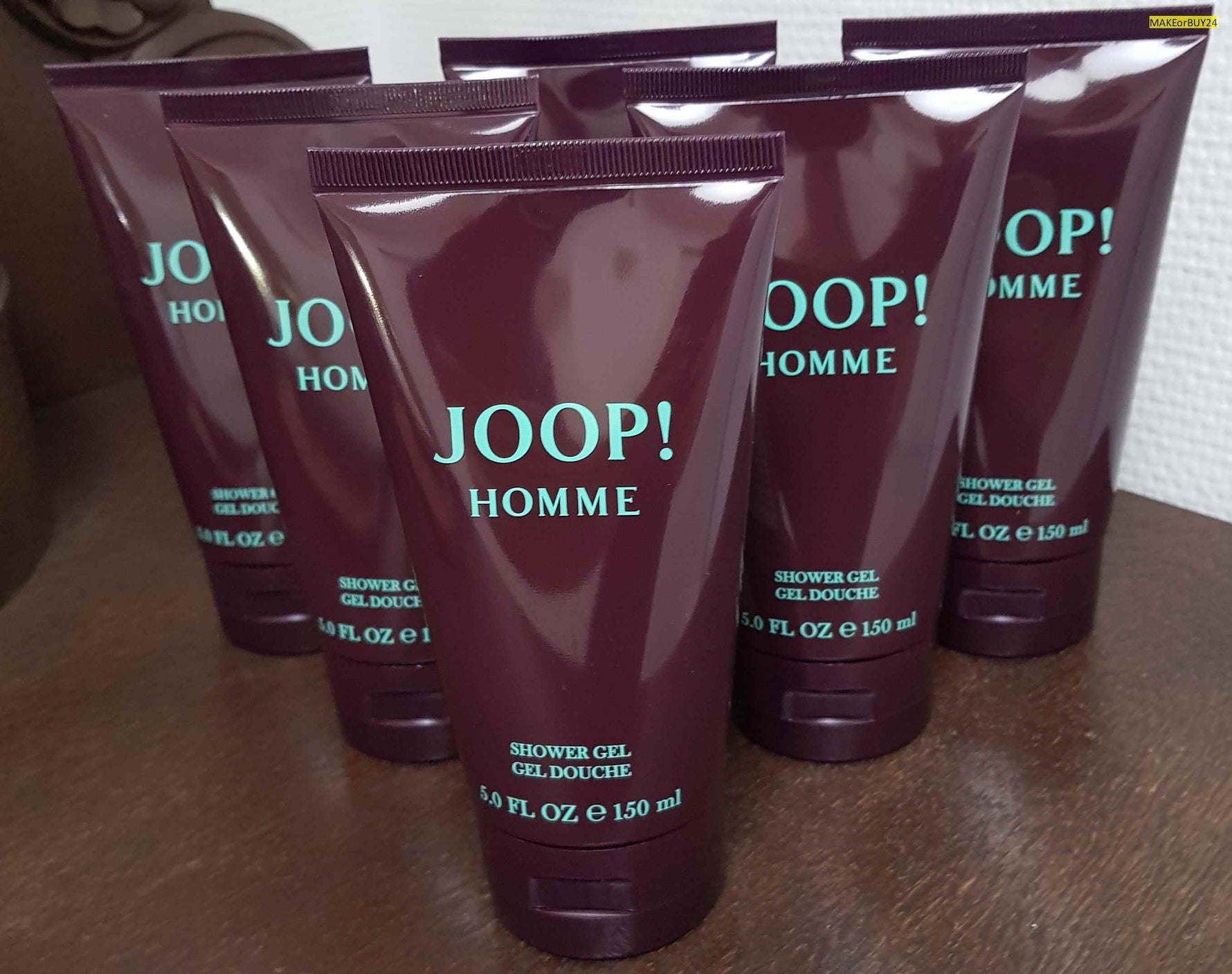 JOOP! HOMME 6 x 150ml Showergel Duschgel Shower Gel