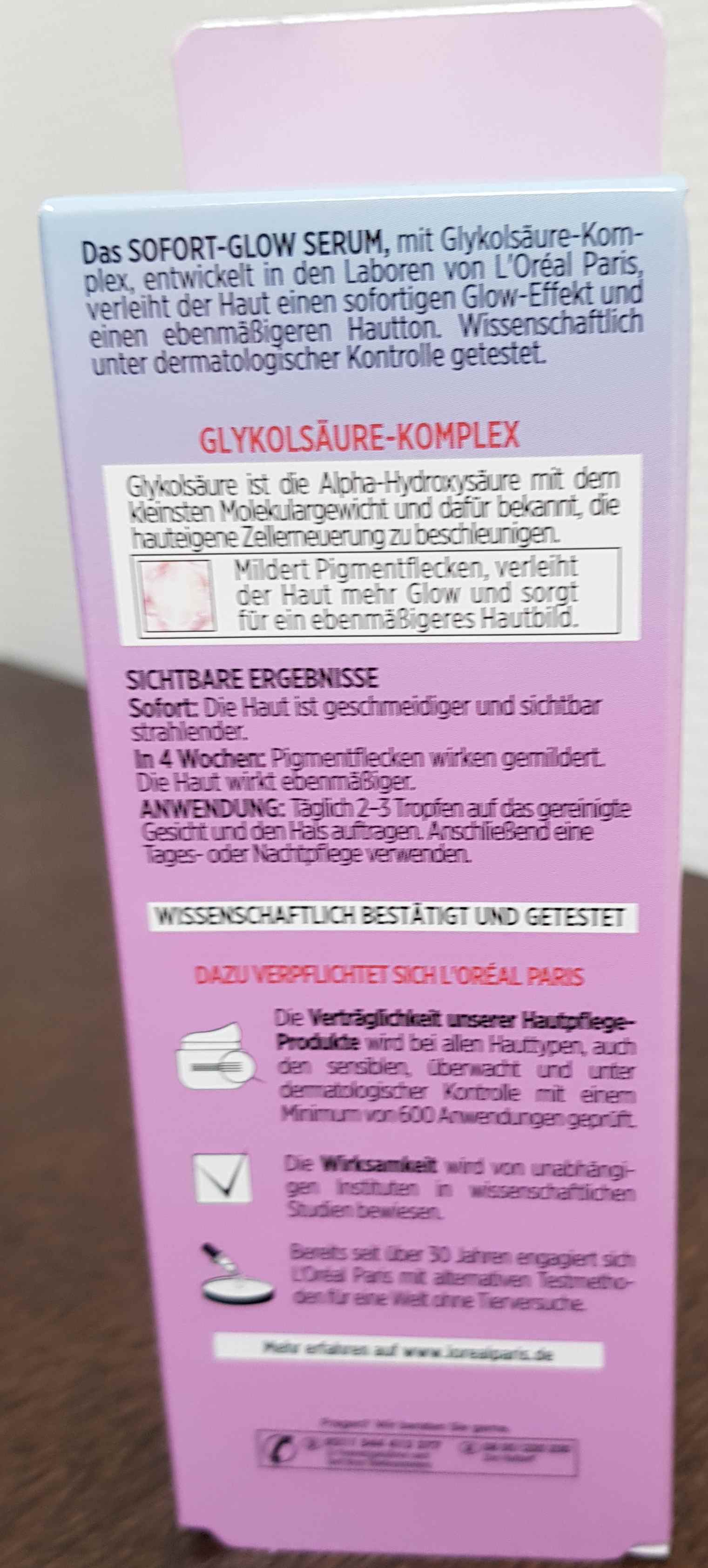 L'Oreal Paris Glycolic Bright Skin Brightening Serum 30ml