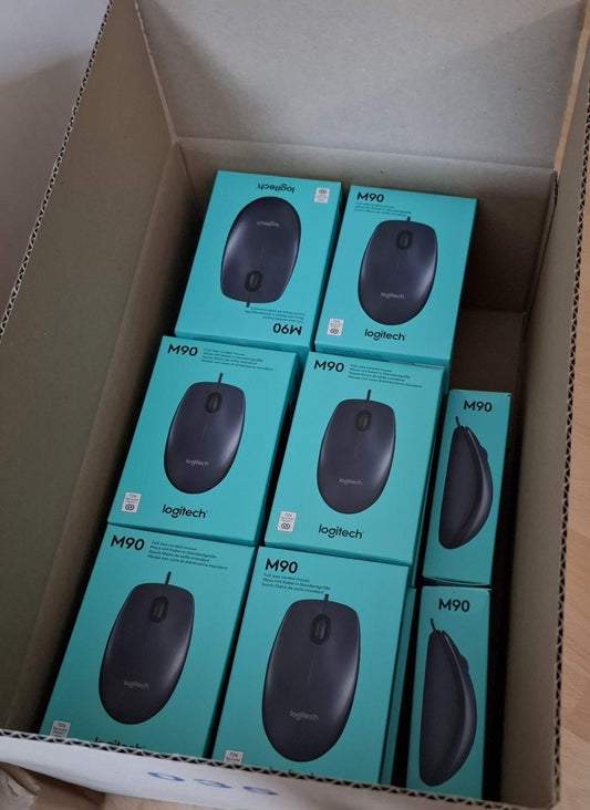 30x Logitech M90 Maus